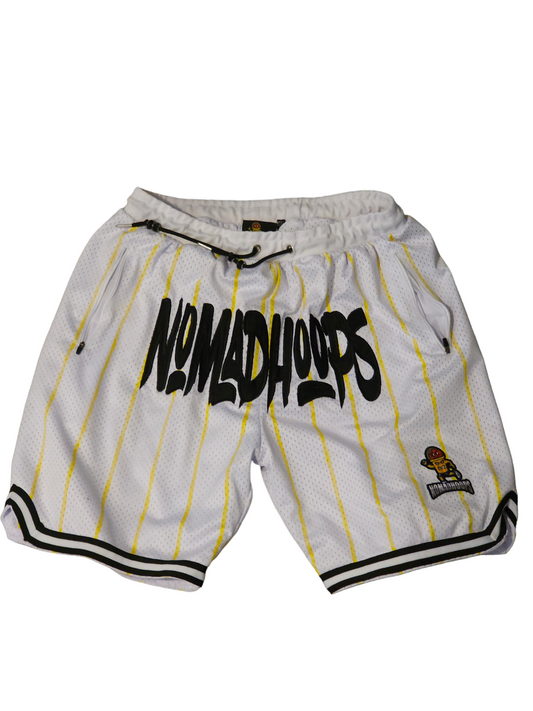 Nomadhoops Golden Road Pinstripe Shorts